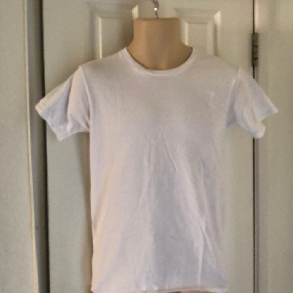 (4) Fruit of the Loom T-shirtsWhite 100%CottonNWOT
